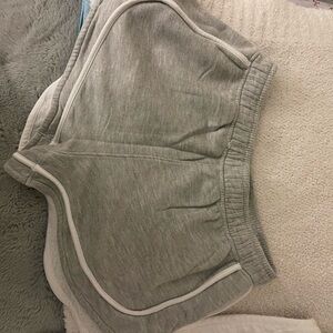 Agolde Heather Gray sweat Shorts